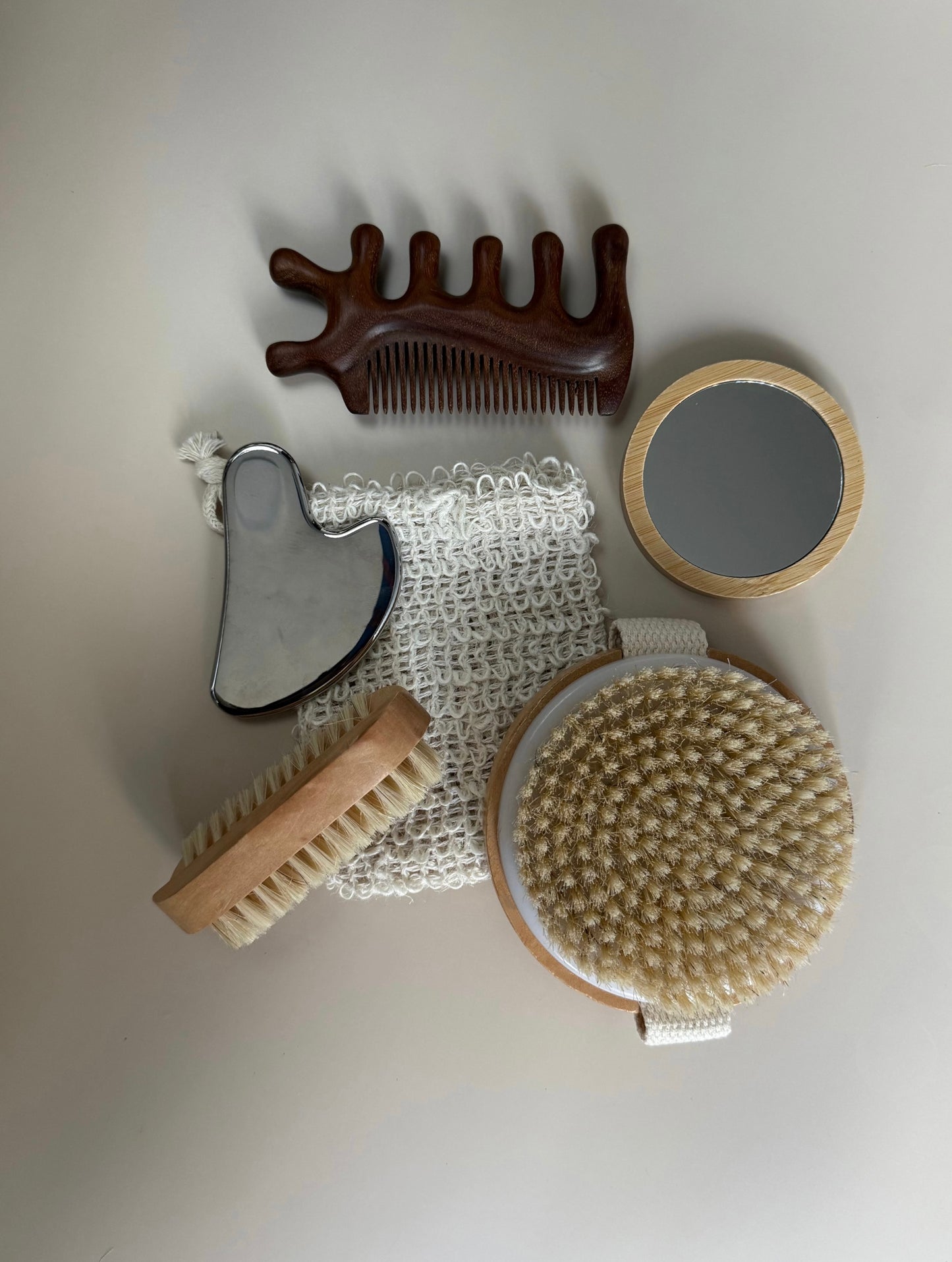 circle dry brush