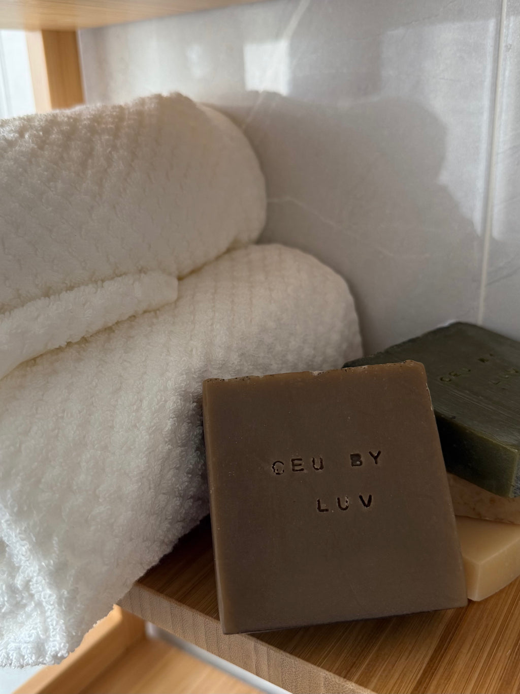 Coffee Bean Exfoliating soap bar