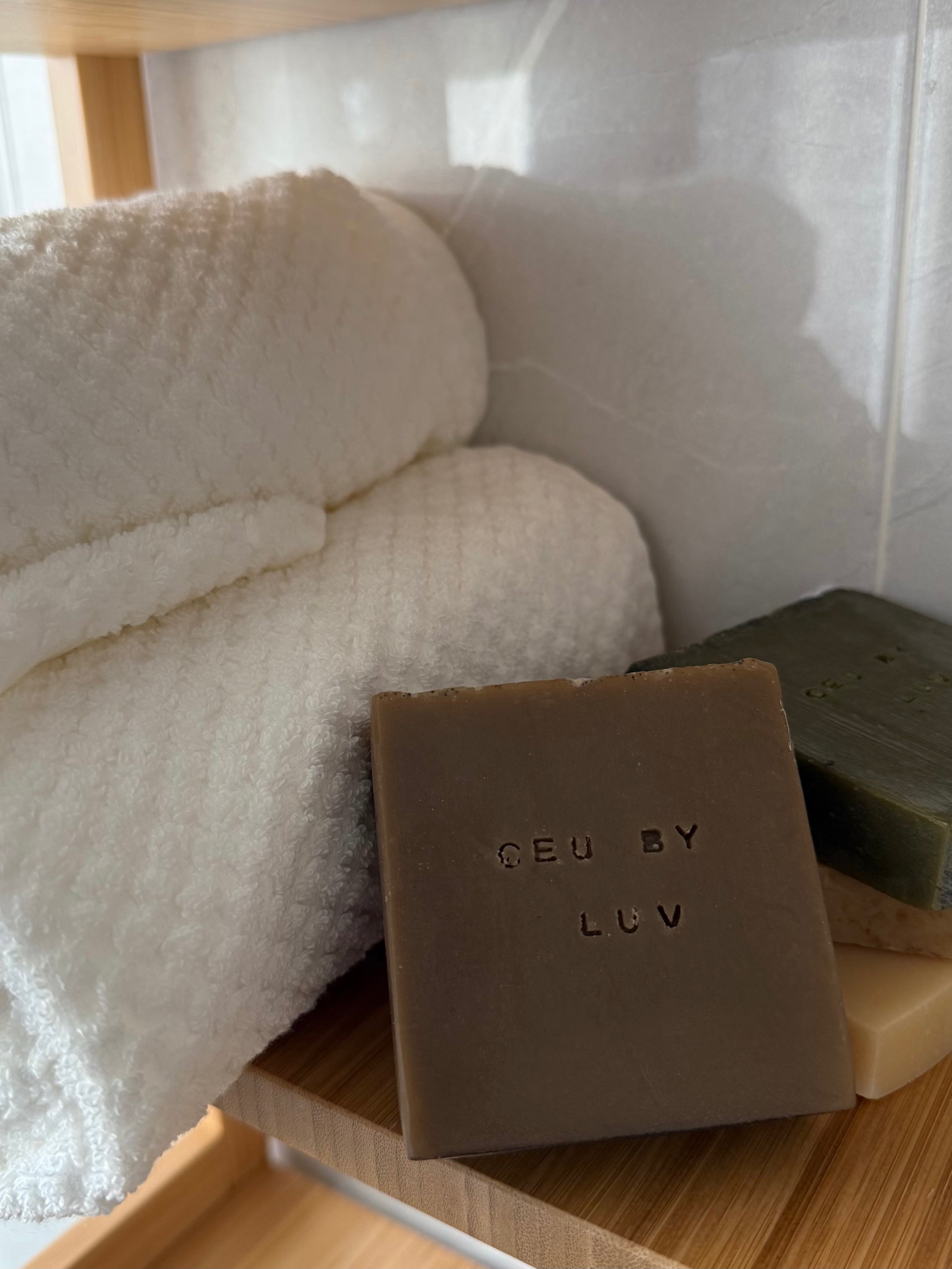 Coffee Bean Exfoliating soap bar