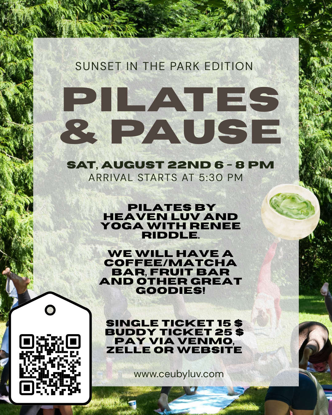 Pilates & Pause ( sunset edition )