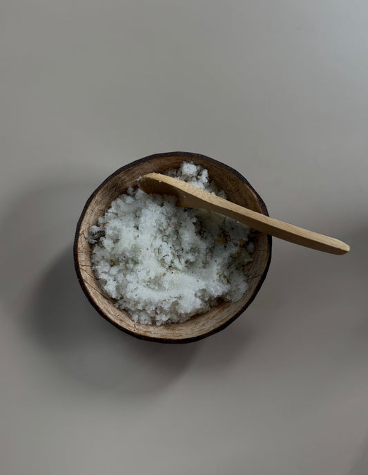 Sea salt scrub