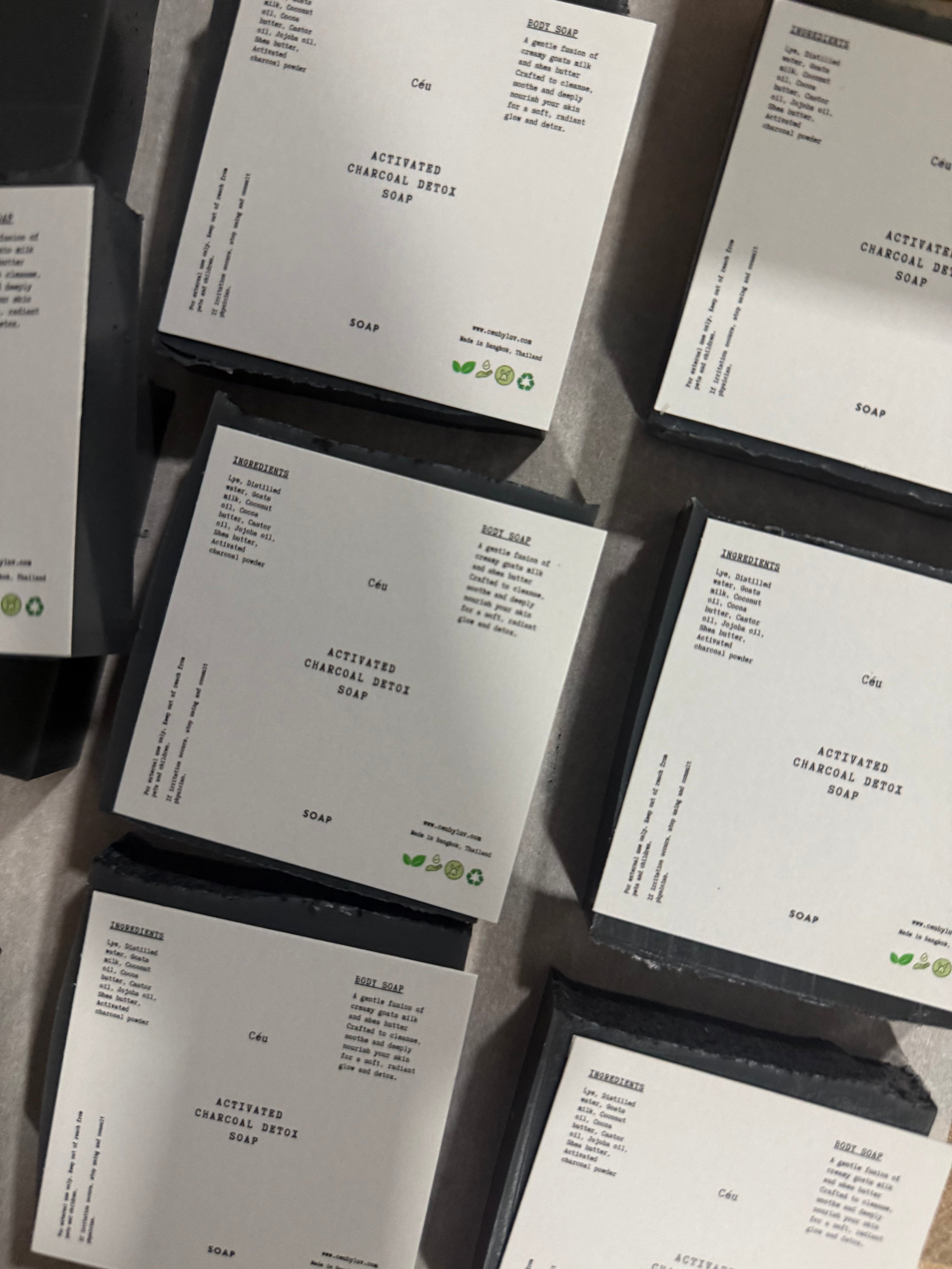 Activated Charcoal Detox Soap Bar