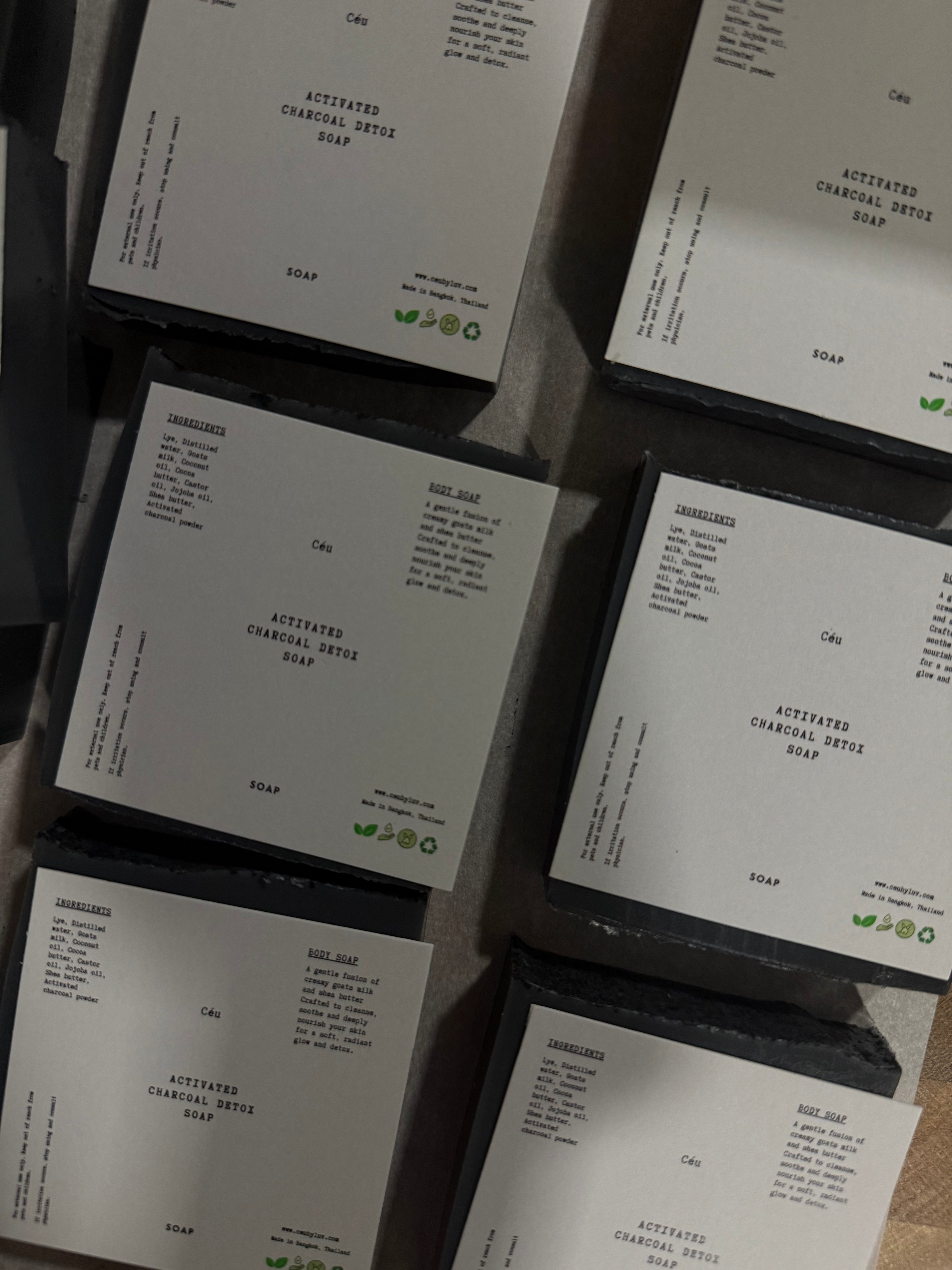 Activated Charcoal Detox Soap Bar