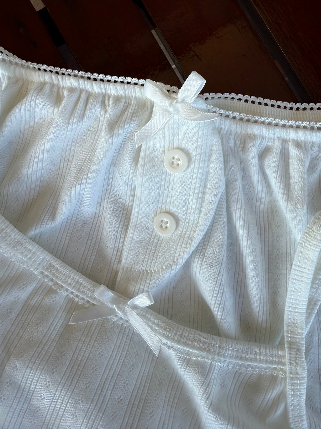 Clara 2 piece set White