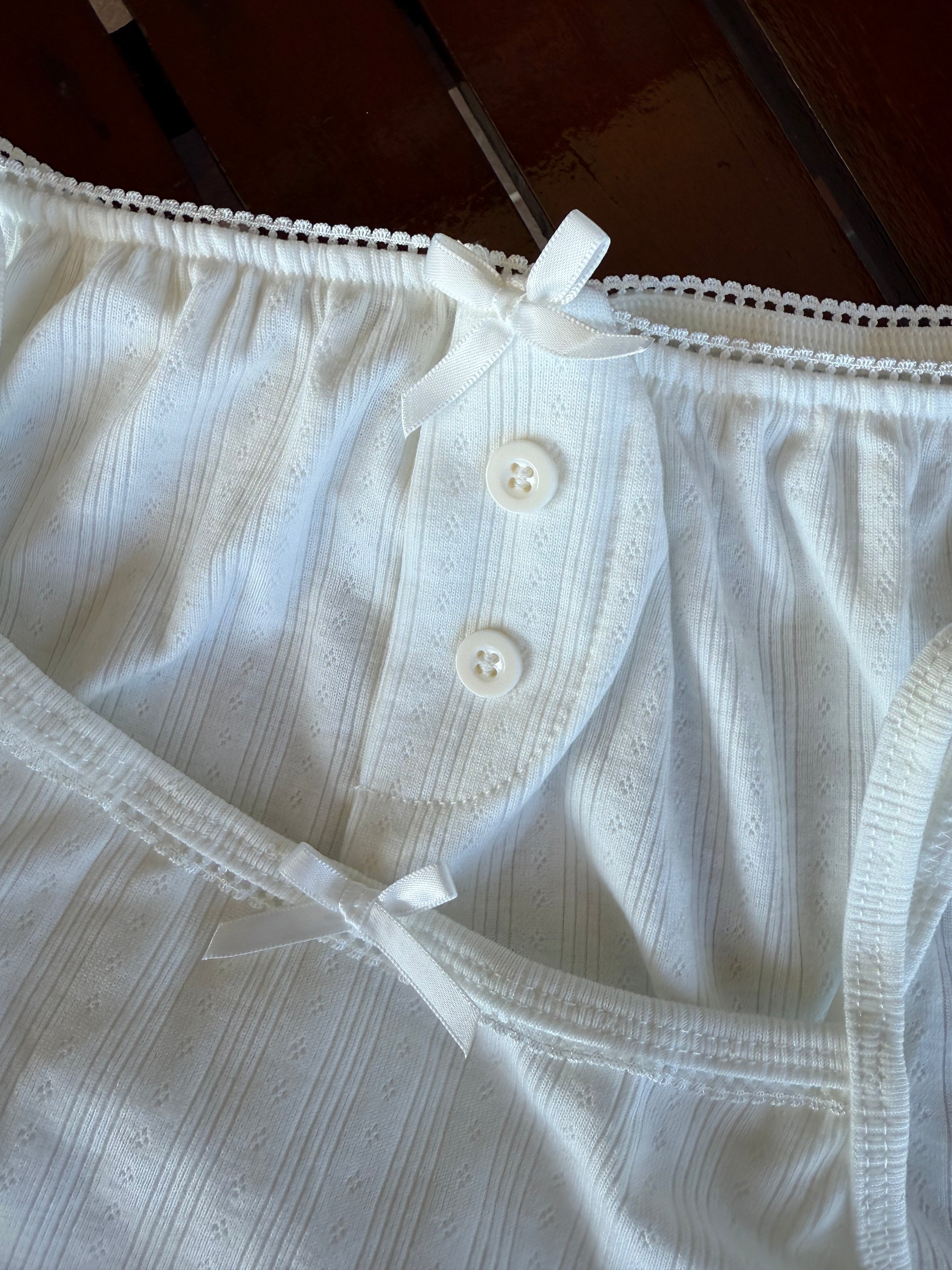 Clara 2 piece set White