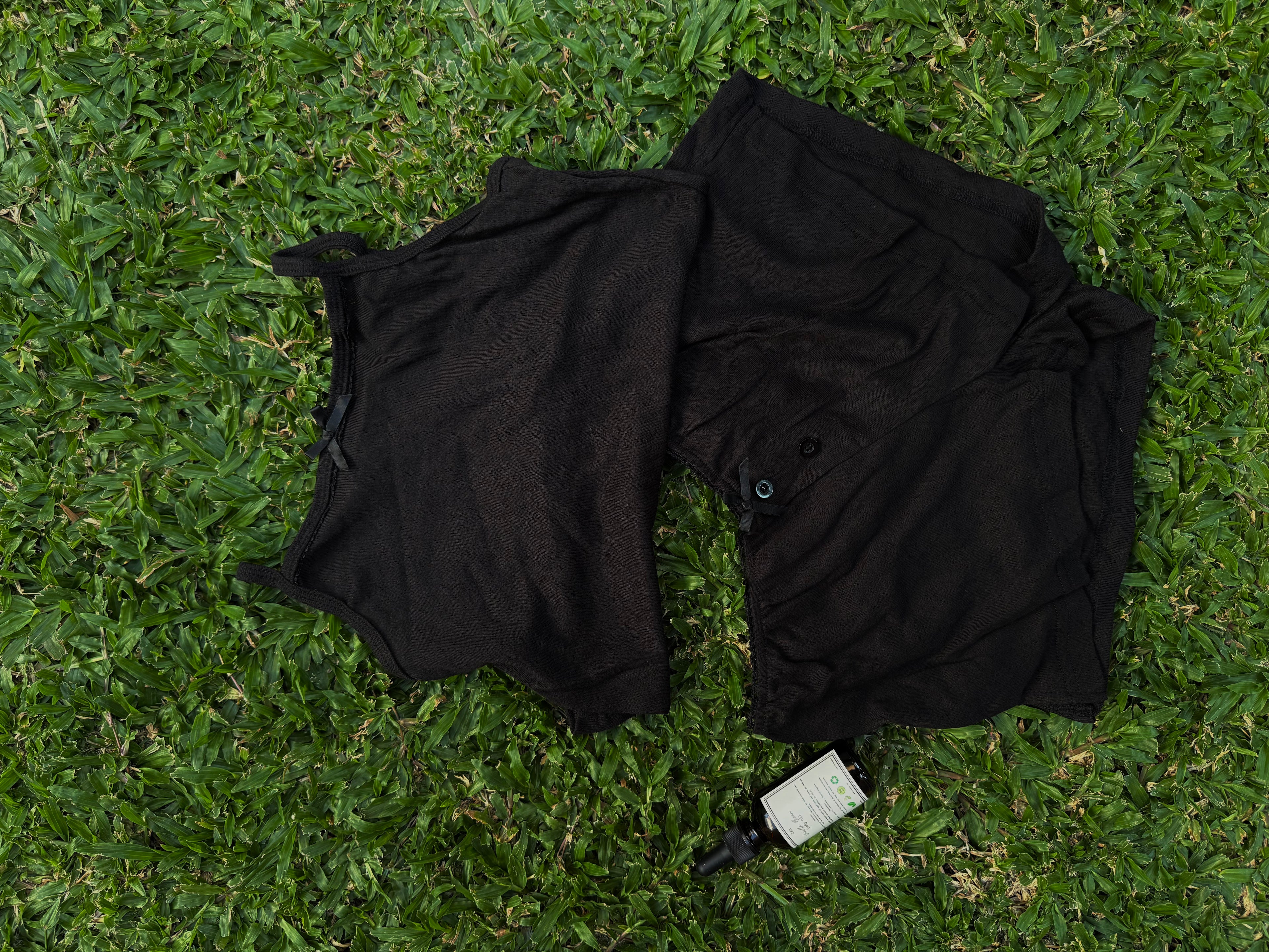 Clara 2 piece set Black